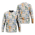 Beach Disc Golf Basket Pattern Polo Shirt, Hawaiian Golf Shirt, Golf Polo Shirts For Men