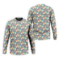 In A World Where You Can Be Anything Be Kind Autism Awareness Puzzle Pattern White Golf Shirt, Polo Shirts For Men