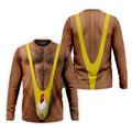 Funny Chicken Yellow Singlet Body Golf Shirt, Mens Golf Polo, Printed Golf Shirts