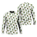 St Patrick's Day Leprechaun Golf And Beer Golf Pose Shamrock Golf Shirt, Golf Shirts For Men