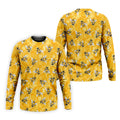 Realistic Flying Bees on Golden Honeycomb Hawaiian Golf Polo, Golf Tops For Men, Golfing Apparel