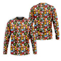 Festive Christmas Golf Tops For Men, Christmas Golf Shirt, Polo Shirts For Men, Golf Gift For Men