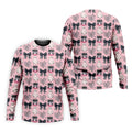 Coquette Pumpkin Boo Pink And Black Cute Golf Outfit, Fun Golf Shirts For Men, Golfing Apparel