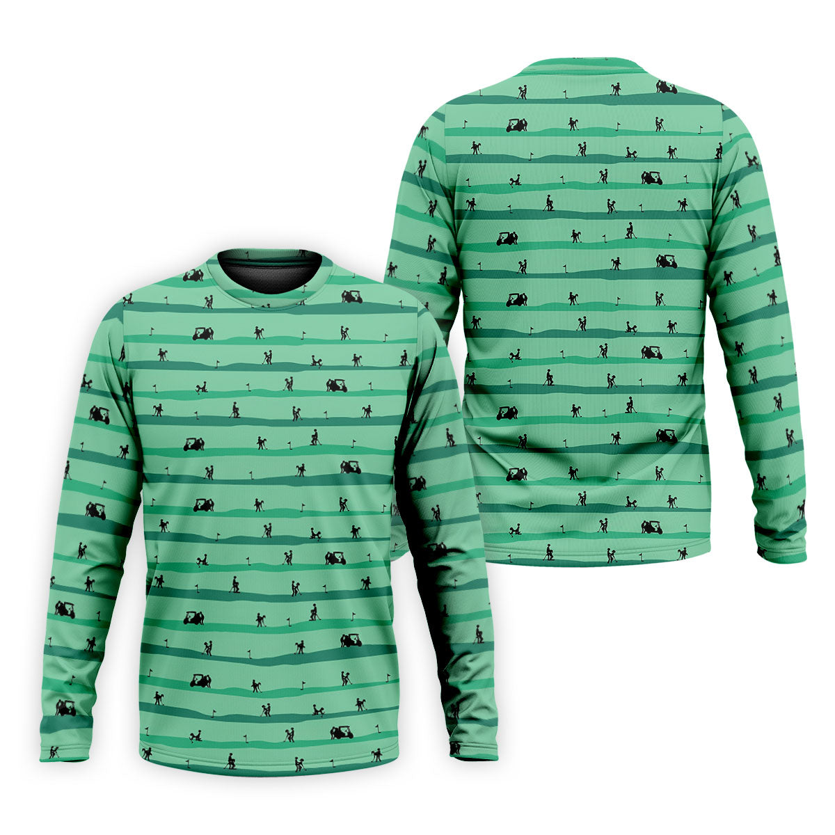 Funny Couple On Golf Course Polo Shirt, Naughty Golf Shirts For Men, Mens Golf Apparel