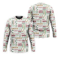 Cameron Pattern Christmas Golf Tops For Men, Christmas Golf Shirt, Men Golf Apparel
