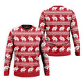 Reindeer Humping Seamless Pattern Golf Shirt, Christmas Golf Shirt, Golf Shirts For Men, Golf Gift For Men
