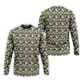 Adult Humor Camouflage Men's Golf Shirt, Funny Naughty Polo, Polo Shirts For Men