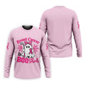 Breast Cancer Is Boo Sheet Ghost Polo Shirt, Men's Golf Shirt, Printed Golf Shirts