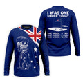 I Was One Under Today Skeleton Golfer Australia Flag Print Golf Tops For Men, Polo Shirts For Men