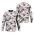 Playing Cards Poker Pattern Hawaiian Golf Shirt, Golf Polo Shirts For Men, Mens Golf Apparel