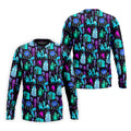 Haunted Ghost Halloween Hawaiian Golf Shirt, Mens Golf Shirts, Golf Polo Shirts For Men