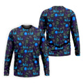 Crystal Ball Ghost Trio Halloween Polo Shirt, Golf Shirts For Men, Mens Golf Apparel