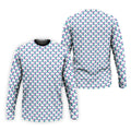 Suicide Awareness Feather Ribbon Pattern Mens Golf Polo, Golf Shirts For Men