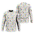Funny Stick Figure Autism Puzzle Polo Shirts For Men, Autism Awareness Golf Shirt, Golfing Apparel