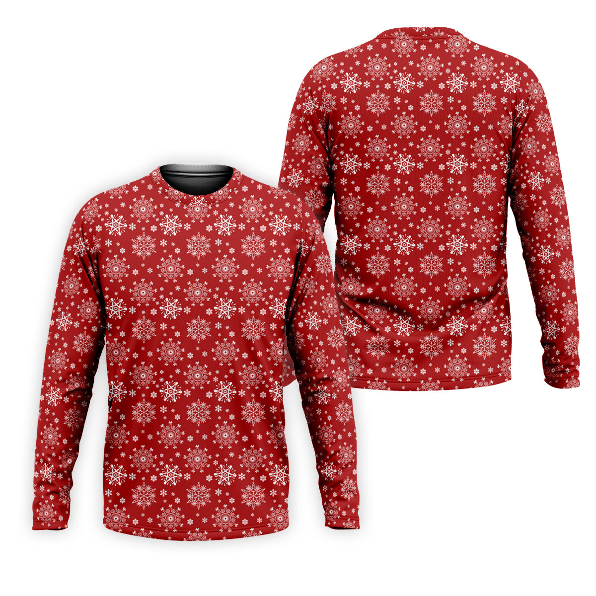 Dirty Funny Adult Humor Snowflakes Red Golf Shirt, Fun Men's Golf Polos, Christmas Golf Shirt, Polo Shirts For Men