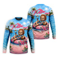Killer Summer Vibes Evil Doll Golf Polo Shirt, Golf Shirts For Men, Mens Polo Shirts