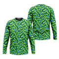Golf Course Layout Golf Shirt, Fairway Water Hazard Pattern, Golf Shirt For Men