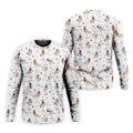 Retro Pin Up Martini Cocktail Hawaiian Golf Shirt, Golf Shirts For Men, Hawaiian Golf Shirt