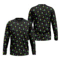 Funny Crocodile Mardi Gras Golf Shirts, Black Golf Shirt, Golf Gift For Men, Golf Shirts For Men