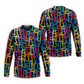 Adult Humor LGBT Rainbow Color Men's Funny Golf Shirts, Pride Month Celebrate Golf Shirts For Men