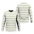 Beer And Lime Palm Tree Pattern Tropical Golf Shirt, Golf Shirts For Men, Polo Shirts For Men