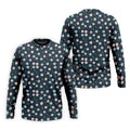 Boho Succulent And Cactus Hawaiian Golf Shirt, Mens Golf Polo, Printed Golf Shirts