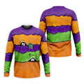 Funny Halloween Peeping Eyes Polo Shirts For Men, Golf Tops For Men, Halloween Golf Shirt