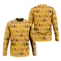 Funny Adult Party Bottle Pattern Golf Shirt, Polo Shirts For Men, Mens Golf Apparel