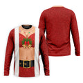Men's Funny Mrs Claus Costume Golf Shirt, Christmas Golf Shirt, Golf Apparel For Men