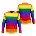LGBT Rainbow Pride Month Celebrate Golf Tops For Men, Pride Colors Golf Shirts For Men