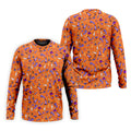 Funny Dirty Orange And Purple Halloween Golf Shirt, Fun Golf Shirts For Men, Cool Golf Gift