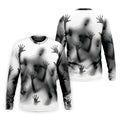 Haunted Shadow Silhouette Golf Polo Shirt, Men's Golf Shirts, Hawaiian Golf Shirt