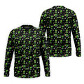 Three Leaf Clover Golf And Beer St Patrick's Day Black Golf Shirt, Fun Golf Shirts For Men, Polo Shirts For Men