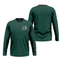 Green Best Papa By Par Embroidered Golf Polo Shirt, Golf Shirts For Men, Printed Golf Shirts