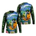 Parrot Life Not Waiting Til 5 Tropical Golf Shirt, Hawaiian Golf Shirt, Mens Golf Shirts, Golf Apparel For Men