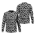 Funny Middle Finger Hand Golf Polo Shirt, Printed Golf Shirts, Golf Polo Shirts For Men