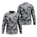 Screaming Face Halloween Golf Polo Shirt, Halloween Shirt For Men, Golf Shirts For Men
