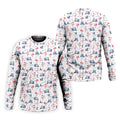 Flamingo Funny Golf Pattern Polo Shirt, Men's Golf Shirt, Golf Apparel For Men
