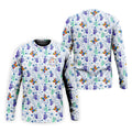 Autism Awareness Colors Puzzles Butterfly Floral Golf Shirt, Golf Tops For Men, Golf Shirts For Men