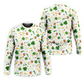 St Patrick's Day Beer Golden Horseshoes Shamrock Golf Shirt, Polo Shirts For Men, Golf Shirts For Men