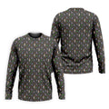 Funny Golf Lesson Alligator Pattern Polo Shirt, Golf Shirts For Men, Mens Golf Apparel