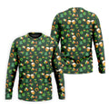 Everyone Is Irish Today Shamrock St Patrick's Day Dark Green Golf Shirt, Polo Shirts For Men, Golf Shirts For Men