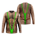 Funny Hairy Chest Green Suspender Golf Shirt, Funny Golf Shirt, Men's Golf Shirt, Polo Shirts For Men (Copy)