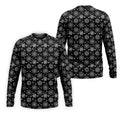 Dirty Funny Adult Humor Snowflakes Black Golf Shirt, Fun Men's Golf Polos, Christmas Golf Shirt, Polo Shirts For Men