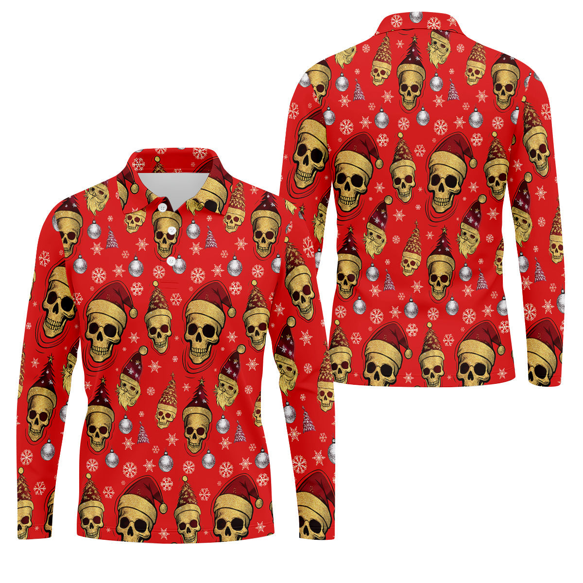STYLE:Long Sleeve Polo Shirt