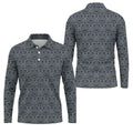 STYLE:Long Sleeve Polo Shirt