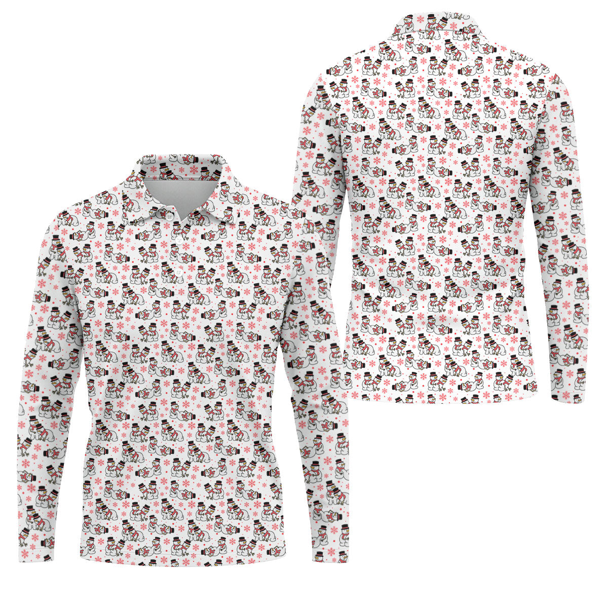 STYLE:Long Sleeve Polo Shirt