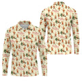 STYLE:Long Sleeve Polo Shirt