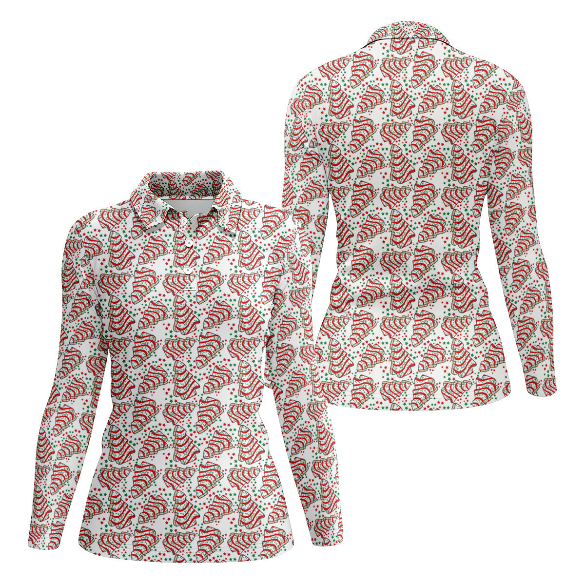 STYLE:Long Sleeve Polo Shirt