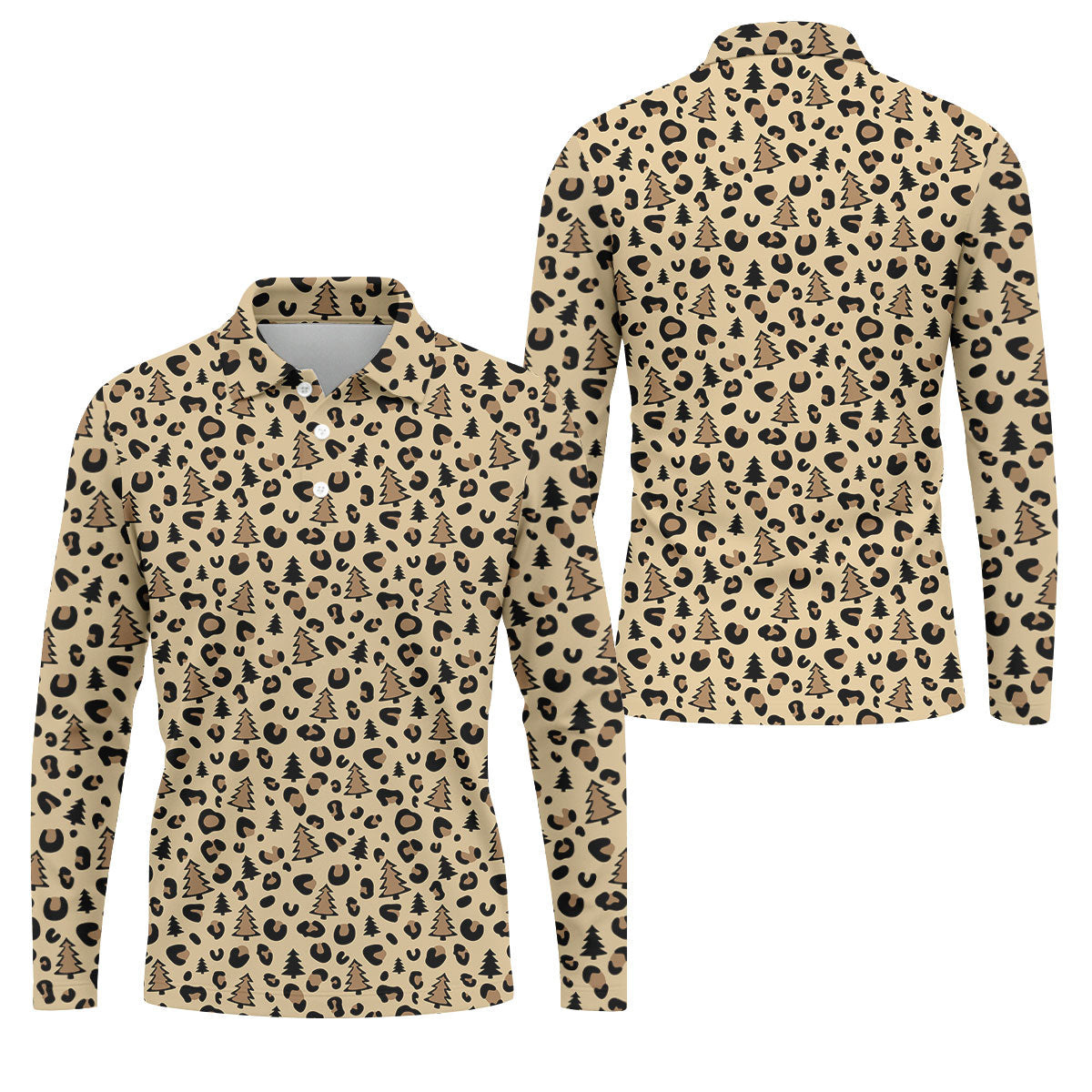 STYLE:Long Sleeve Polo Shirt